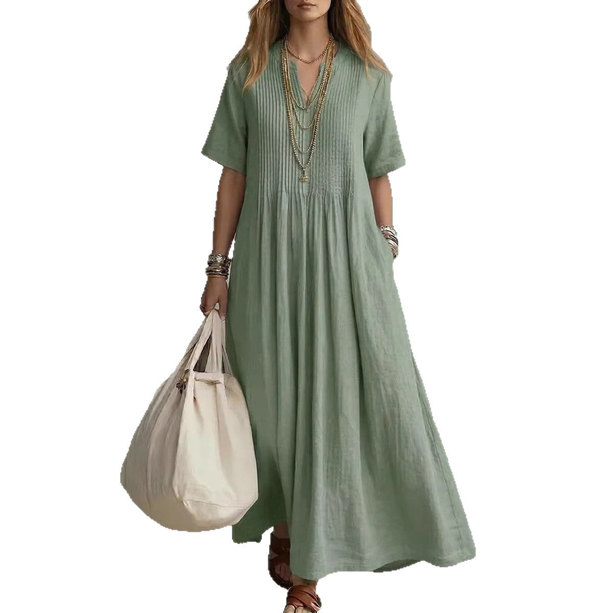 Stylish Women's Summer Dress – Comfortable and Breathable - Rimeen.com