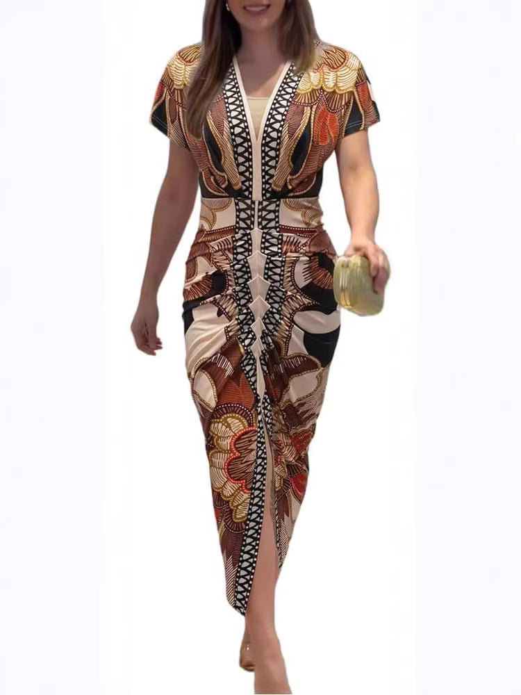 Women's Modest Long Dress | Elegant Comfortable Fashion Style - Rimeen.com