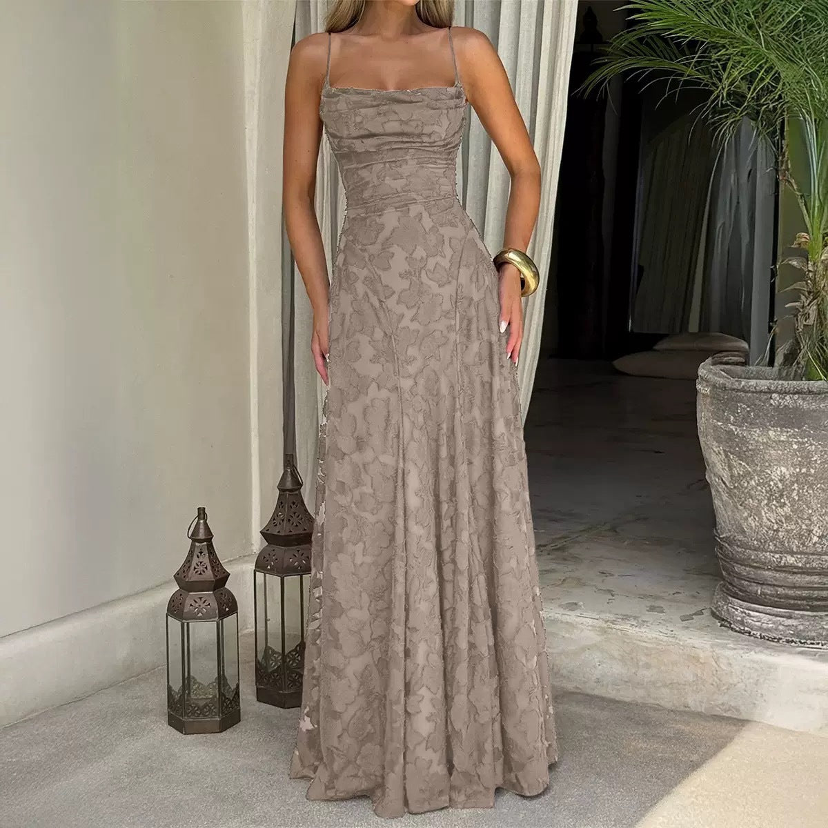 Women's Boho Maxi Dress – Relaxed and Trendy Style - Rimeen.com