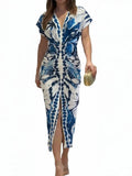 Women's Modest Long Dress | Elegant Comfortable Fashion Style - Rimeen.com